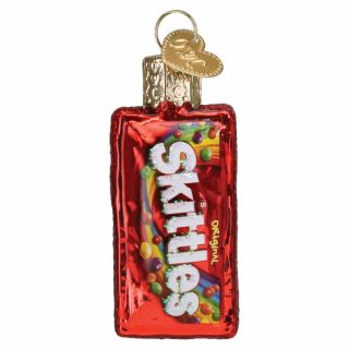 Mini Skittles Bag Ornament  |  Gumdrops (Minis) Food & Drink Food & Drink