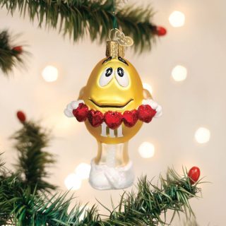 M&M’s Yellow Love You Ornament  |  Food & Drink Food & Drink Food & Drink