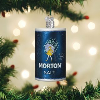 Morton Salt Canister Ornament  |  Household Food & Drink Food & Drink