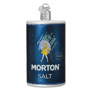 Morton Salt Canister Ornament  |  Household Food & Drink Food & Drink