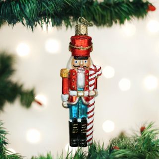 Peppermint Nutcracker Ornament  |  Music Music Music