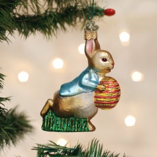 Peter Rabbit With Easter Egg Ornament  |  Education & School Education & School Education & School