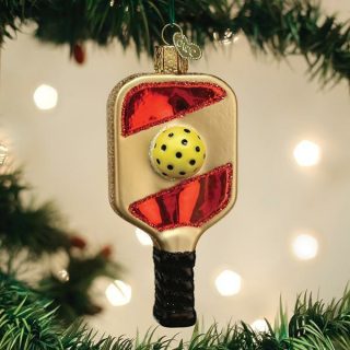 Pickleball Paddle Ornament  |  Personalization Personalization Personalization