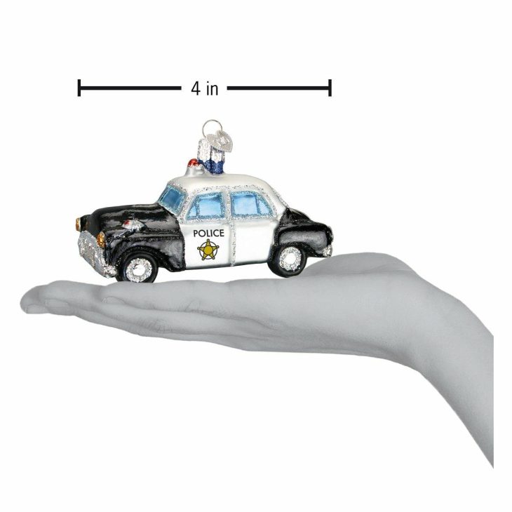 Police Car Ornament  |  Transportation Occupation Occupation