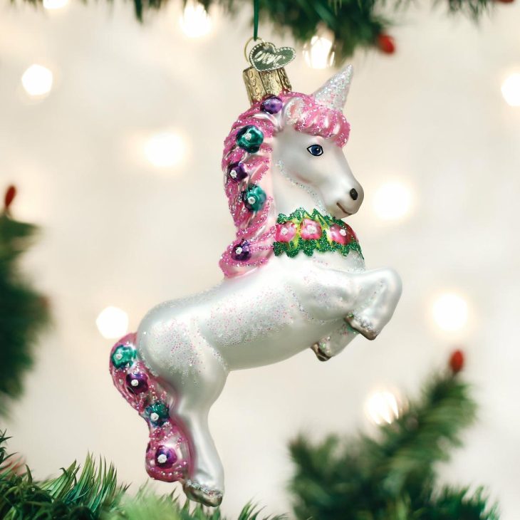 Prancing Unicorn Ornament  |  Toys & Games Fantasy Fantasy