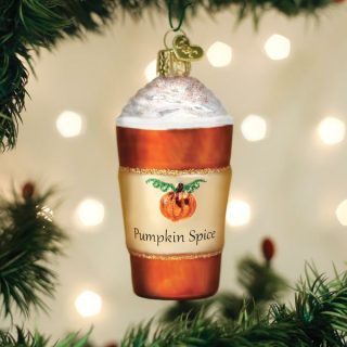 Pumpkin Spice Latte Ornament  |  Personalization Food & Drink Food & Drink