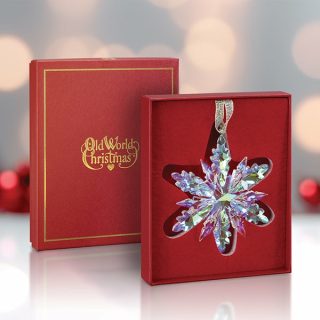 Radiant Crystal Snowflake Ornament  |  Nature Nature Nature