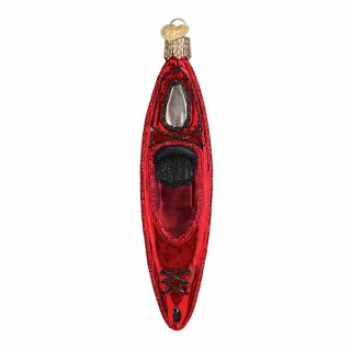 Red Kayak Ornament  |  Sports & Recreation Nature Nature