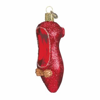 Red Slipper Ornament  |  Education & School Education & School Education & School