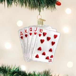 Royal Flush Ornament  |  Household Household Household