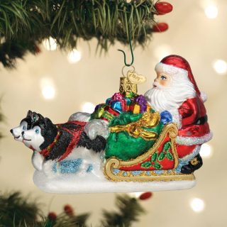 Santa’s Dog Sled Ornament  |  Transportation Animals & Pets Animals & Pets