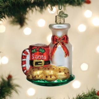 Santa’s Milk & Cookies Ornament  |  Food & Drink Food & Drink Food & Drink