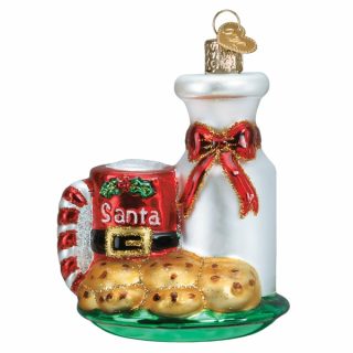 Santa’s Milk & Cookies Ornament  |  Food & Drink Food & Drink Food & Drink