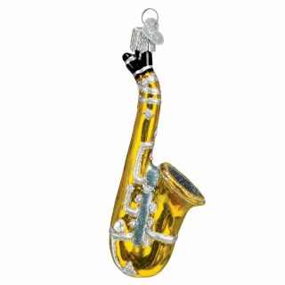 Saxophone Ornament  |  Music Music Music