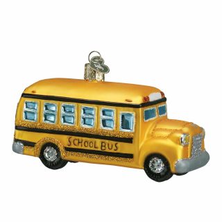 School Bus Ornament  |  Personalization Education & School Education & School