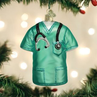 Scrubs Ornament  |  Personalization Occupation Occupation