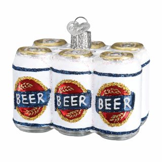 Six Pack Of Beer Ornament  |  Food & Drink Food & Drink Food & Drink