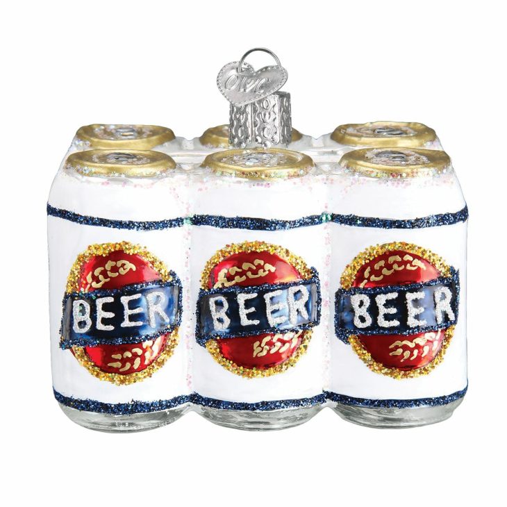 Six Pack Of Beer Ornament  |  Food & Drink Food & Drink Food & Drink