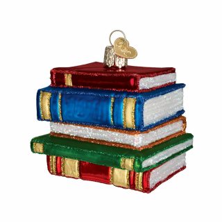 Stack Of Books Ornament  |  Occupation Education & School Education & School