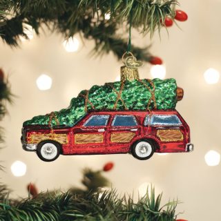 Station Wagon With Tree Ornament  |  Transportation Transportation Transportation