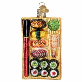 Sushi Platter Ornament  |  Food & Drink Food & Drink Food & Drink