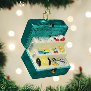 Tackle Box Ornament  |  Outdoor Nature Nature