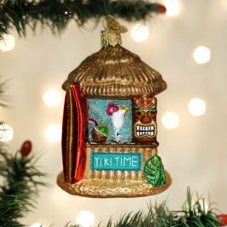 Tiki Hut Ornament  |  Travel Travel Travel