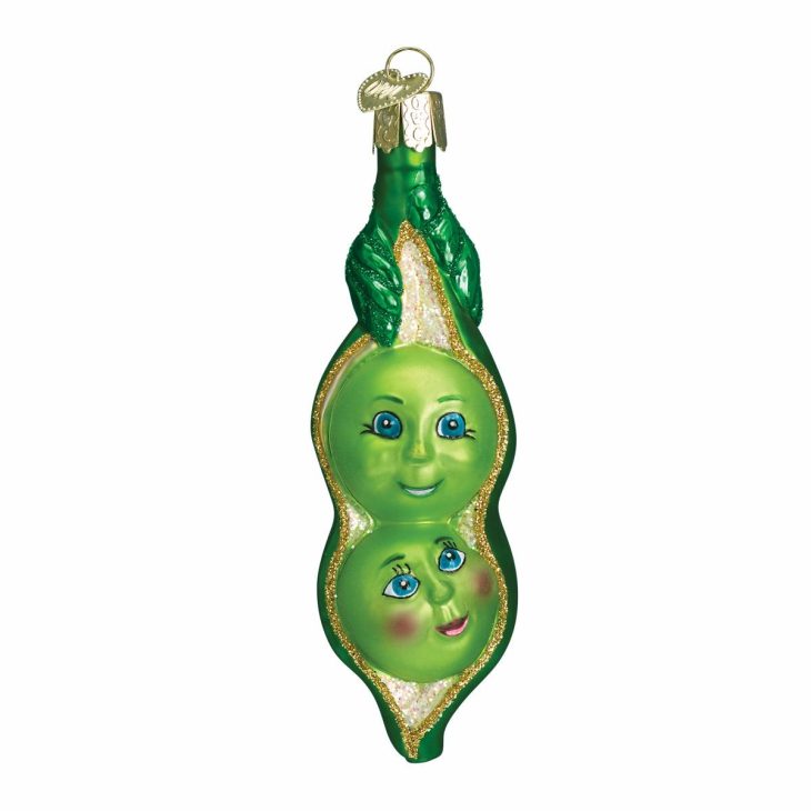 Two Peas In A Pod Ornament  |  Food & Drink Food & Drink Food & Drink