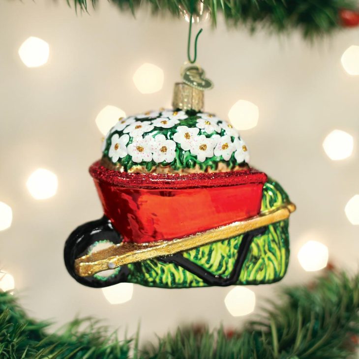 Wheelbarrow Ornament  |  Outdoor Household Household