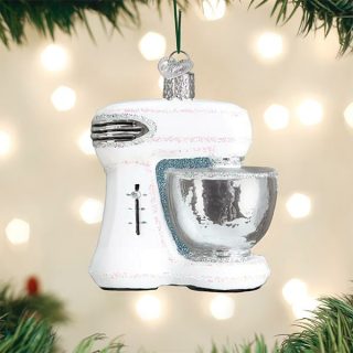 White Mixer Ornament  |  Household Household Household