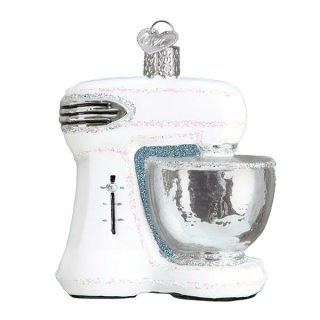 White Mixer Ornament  |  Household Household Household