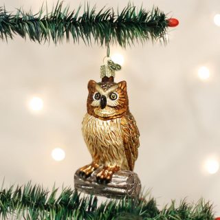 Wise Old Owl Ornament  |  Animals & Pets Animals & Pets Animals & Pets